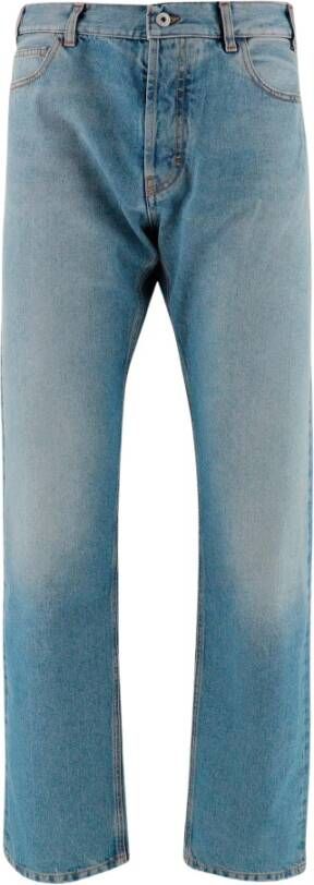 Marcelo Burlon Loose-fit Jeans Blauw Heren