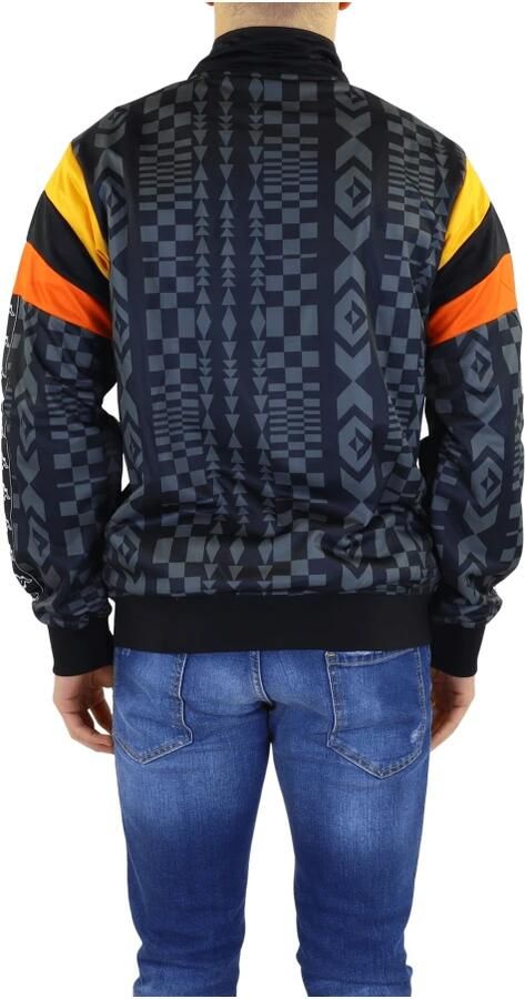 Marcelo Burlon County of Milan x Kappa jack met logopatch Zwart - Foto 2
