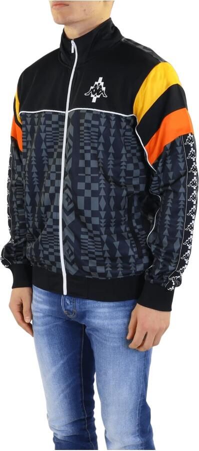 Marcelo Burlon County of Milan x Kappa jack met logopatch Zwart - Foto 4