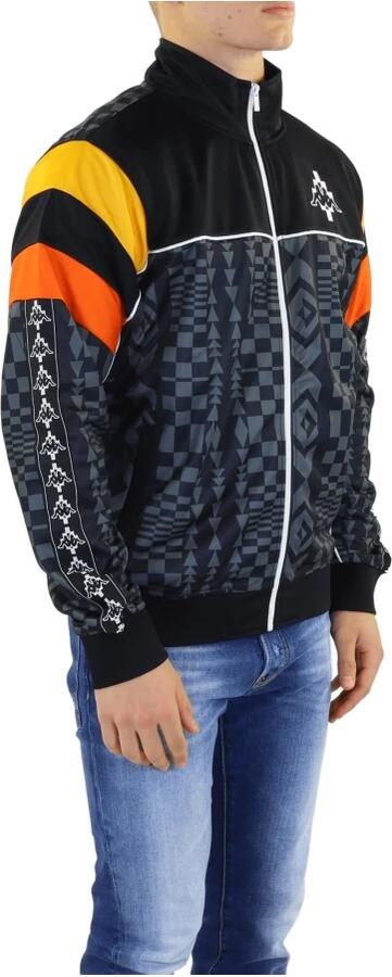 Marcelo Burlon County of Milan x Kappa jack met logopatch Zwart - Foto 5
