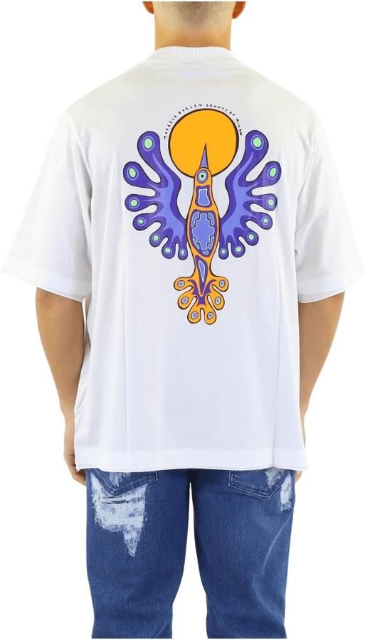 Marcelo Burlon Upgrade je garderobe met dit heren T-shirt White Heren - Foto 2