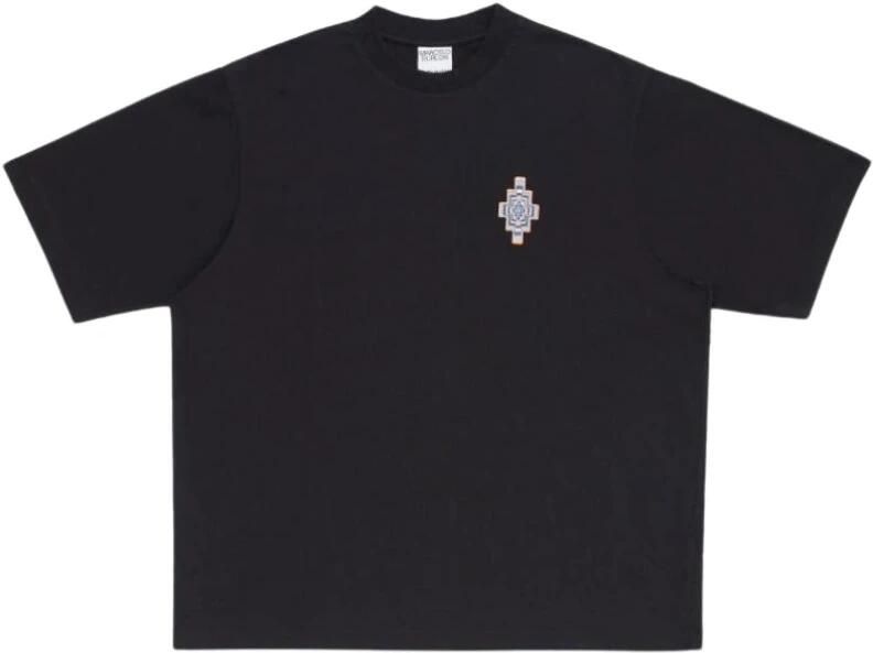 Marcelo Burlon Optische Cross Over T-Shirt voor Heren Zwart Heren