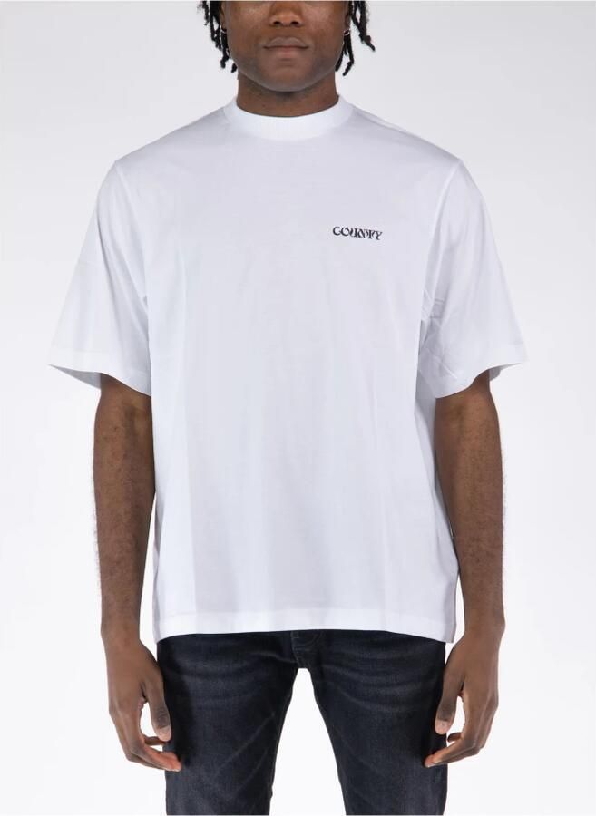 Marcelo Burlon County of Milan Katoenen T-shirt met print Wit - Foto 2