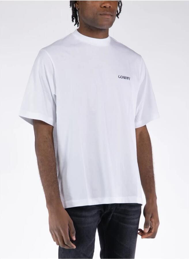 Marcelo Burlon County of Milan Katoenen T-shirt met print Wit - Foto 4