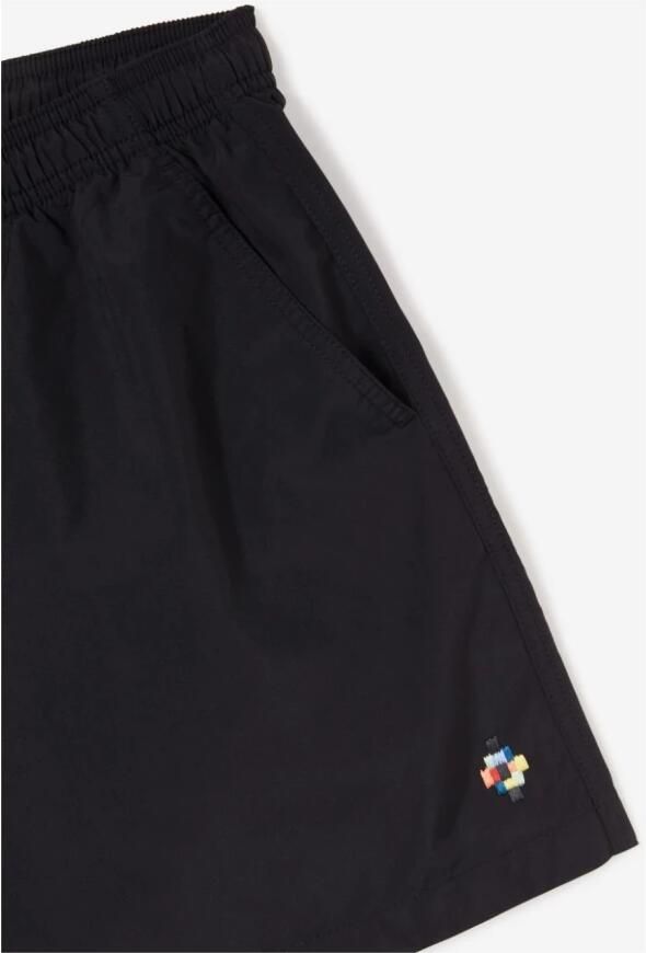 Marcelo Burlon Stijlvolle zwarte strandkleding voor heren Black Heren - Foto 7