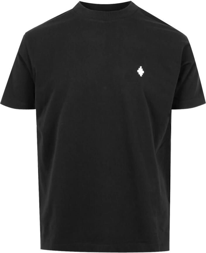Marcelo Burlon County of Milan T-shirt met geborduurd logo Zwart - Foto 3