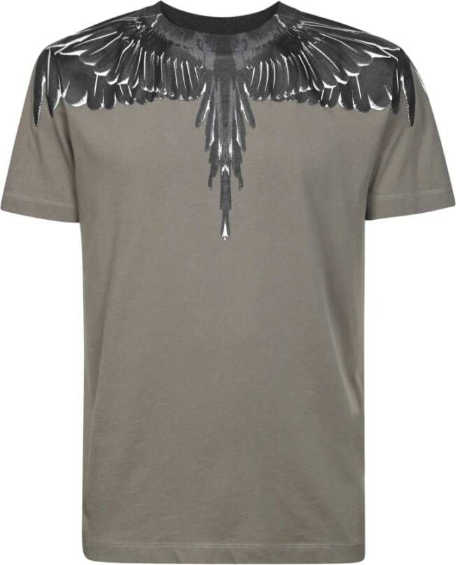 Marcelo Burlon Militair T-shirt voor heren Groen Heren