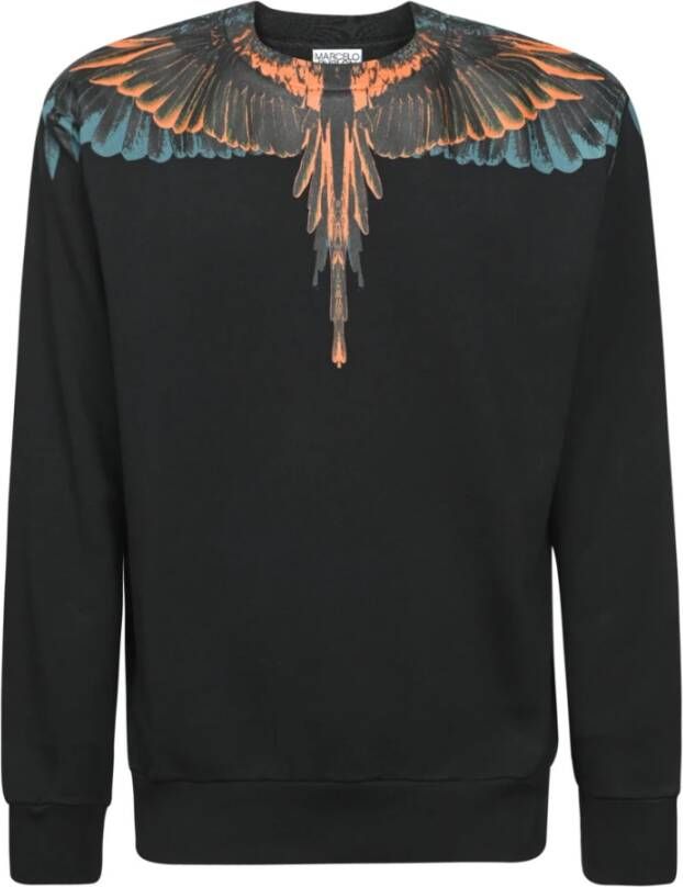 Marcelo Burlon MultiColour Wings Grafische Sweater Meerkleurig Heren