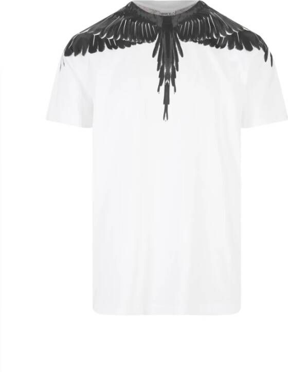 Marcelo Burlon County of Milan T-shirt met vleugelprint Wit - Foto 2
