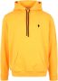 Marcelo Burlon Okergele Cross Logo Hoodie Yellow Heren - Thumbnail 1