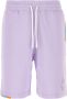 Marcelo Burlon Paarse Katoenen Bermuda Shorts Purple Heren - Thumbnail 1