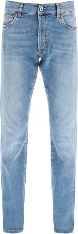 Marcelo Burlon Rechte broek Blauw Heren