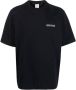 Marcelo Burlon Ss22 Katoenen T-Shirt Zwart Heren - Thumbnail 1
