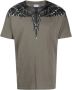 Marcelo Burlon Icon Wings Biologisch Katoenen T-shirt Green Heren - Thumbnail 1