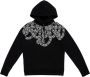 Marcelo Burlon Gedrukte Hoodie met Slangen Vleugel Print Black Heren - Thumbnail 1