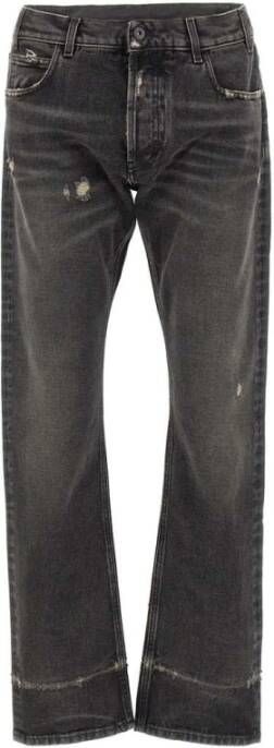 Marcelo Burlon Steen Jeans Recht Zwart Katoen Casual Black Heren