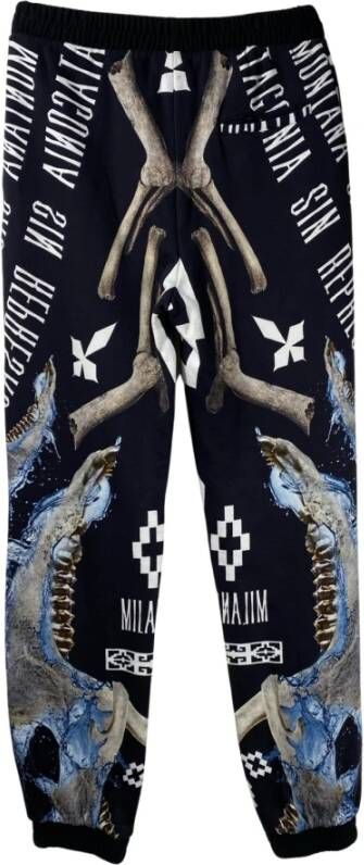 Marcelo Burlon Sweatpants Zwart Heren