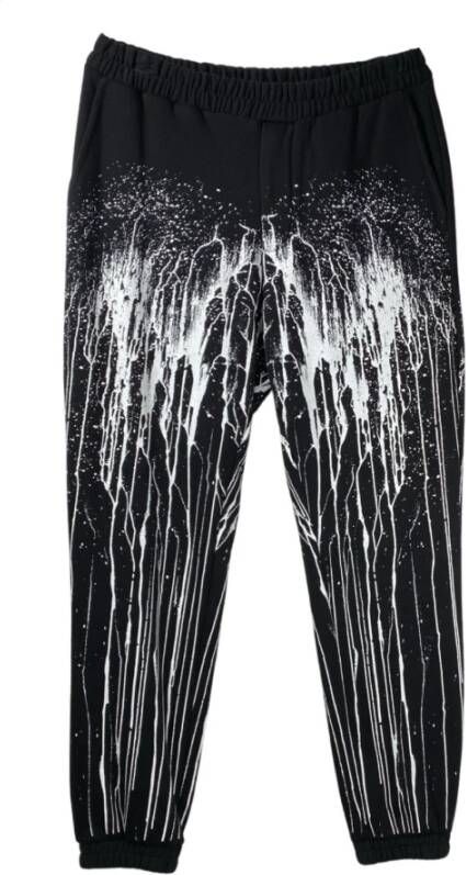 Marcelo Burlon Sweatpants Zwart Heren