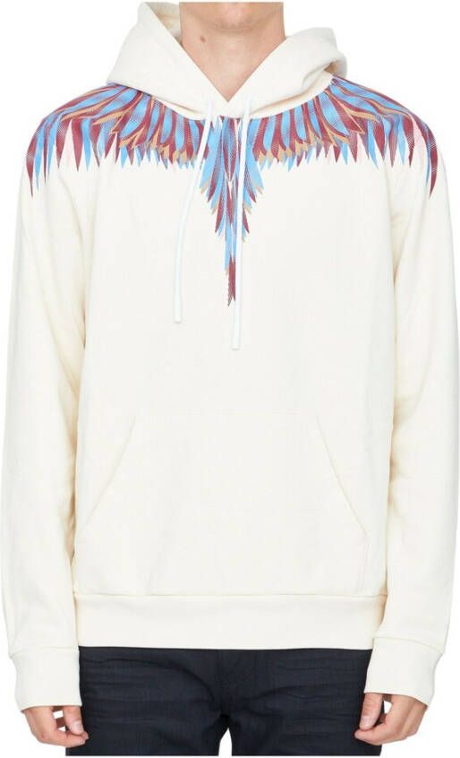 Marcelo Burlon Sweatshirt Cmbb007F22 Fle003 Wit Heren