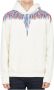 Marcelo Burlon Heren Katoenen Sweatshirt met Tricolor Logo Print Beige Heren - Thumbnail 8