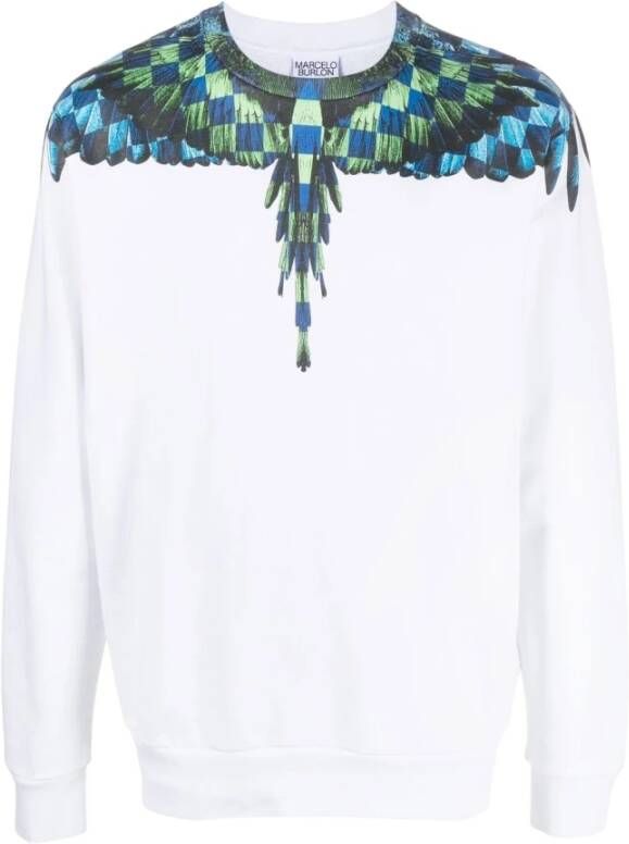 Marcelo Burlon Sweatshirt Wit Heren