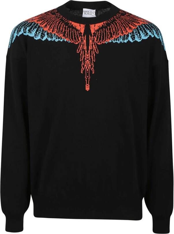 Marcelo Burlon Sweatshirt Zwart Heren