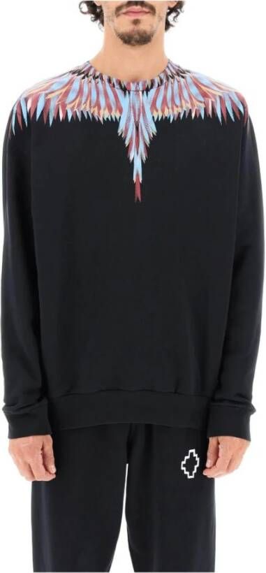 Marcelo Burlon Sweatshirt Zwart Heren