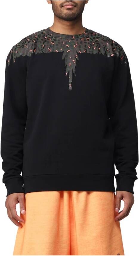 Marcelo Burlon County of Milan Sweater met vleugelprint Zwart - Foto 1