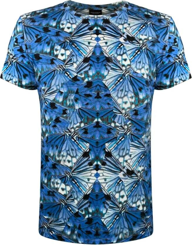 Marcelo Burlon T-shirt Blauw Heren