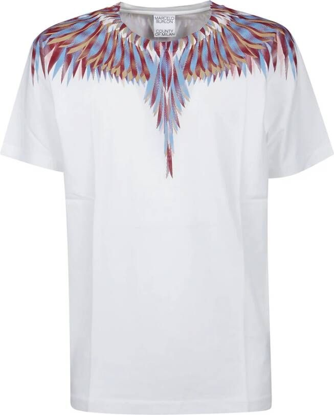 Marcelo Burlon T-shirt Wit Heren