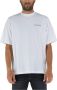 Marcelo Burlon Wit en Zwart Katoenen Cross Over T-Shirt White Heren - Thumbnail 9