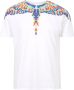 Marcelo Burlon Multicolor Wing Print Tops voor Heren White Heren - Thumbnail 1
