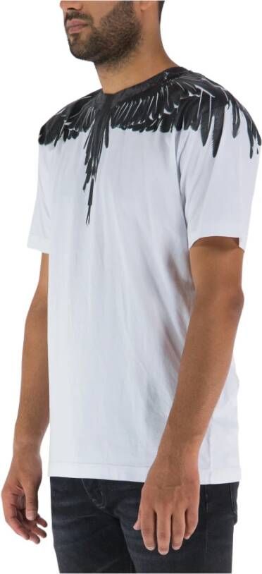 Marcelo Burlon County of Milan T-shirt met vleugelprint Wit - Foto 11