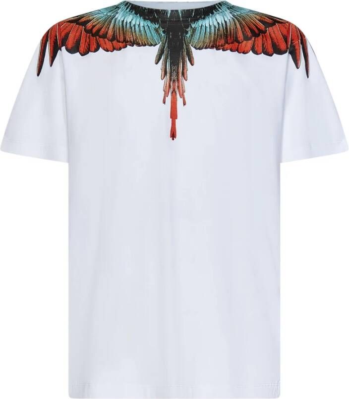 Marcelo Burlon T-Shirts Wit Heren