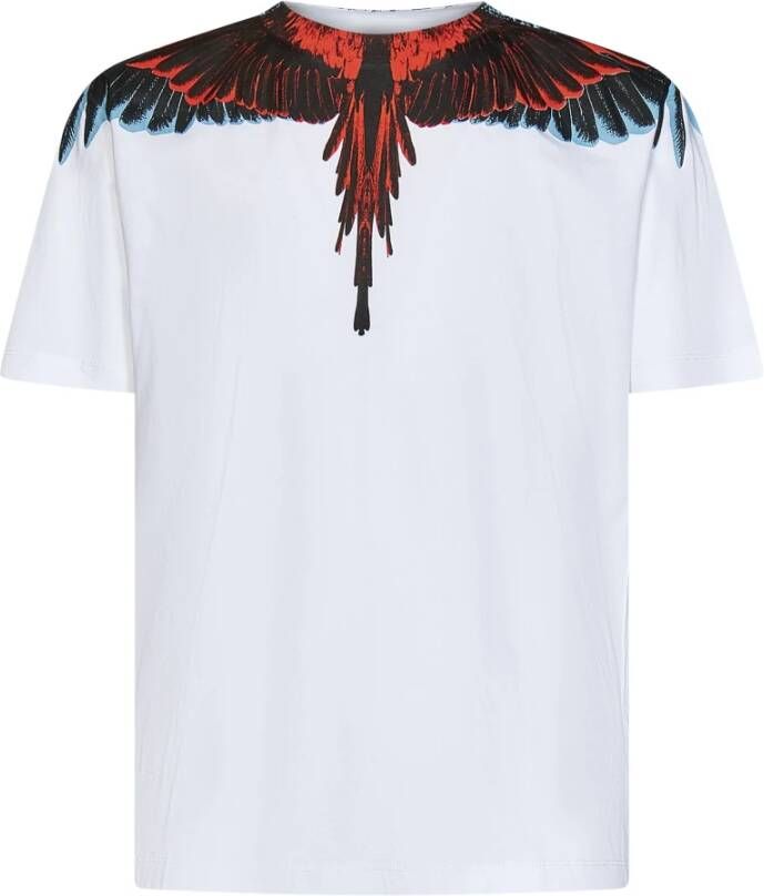 Marcelo Burlon T-Shirts Wit Heren