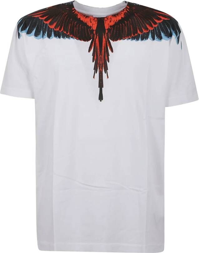 Marcelo Burlon T-Shirts Wit Heren
