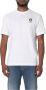 Marcelo Burlon Wit en Rood Logo T-shirt voor Heren White Heren - Thumbnail 5
