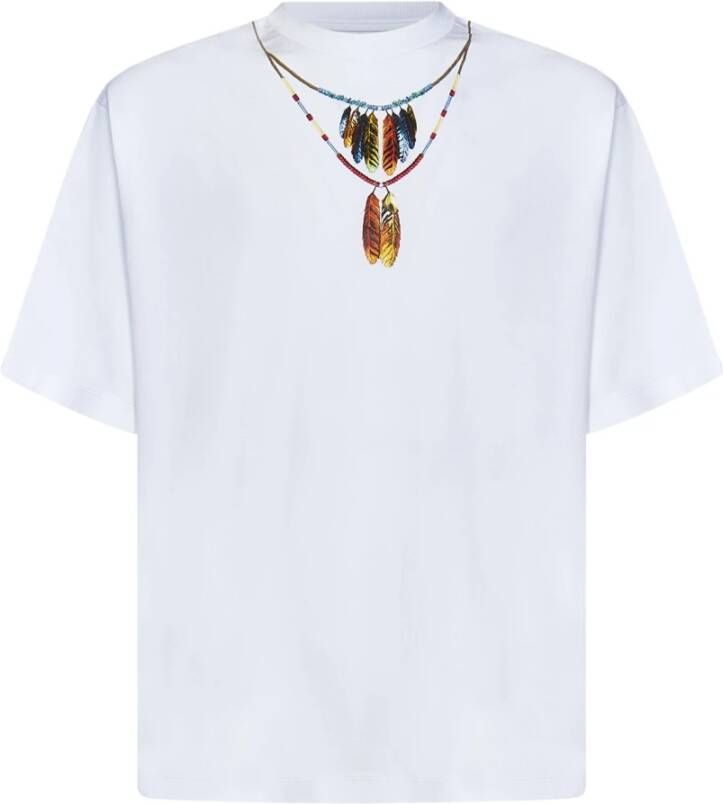 Marcelo Burlon County of Milan T-shirt met grafische print Wit - Foto 1