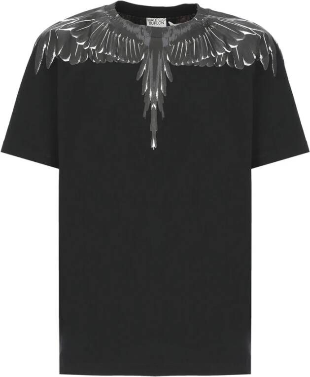 Marcelo Burlon T-Shirts Zwart Heren