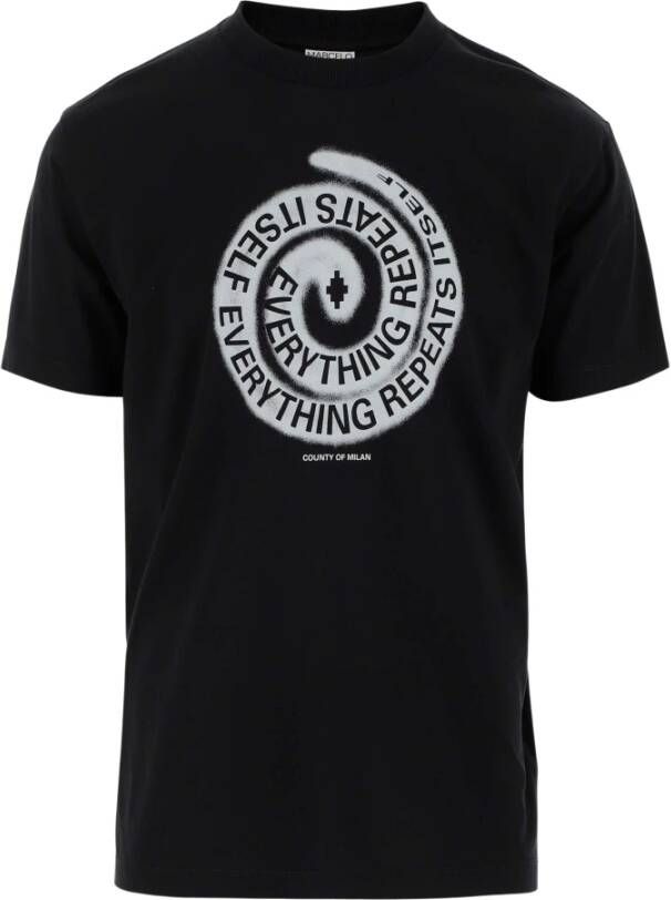 Marcelo Burlon T-Shirts Zwart Heren