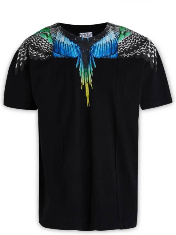 Marcelo Burlon T-Shirts Zwart Heren