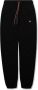 Marcelo Burlon Zwarte Katoenen Broeken met Logodetail Black Heren - Thumbnail 1