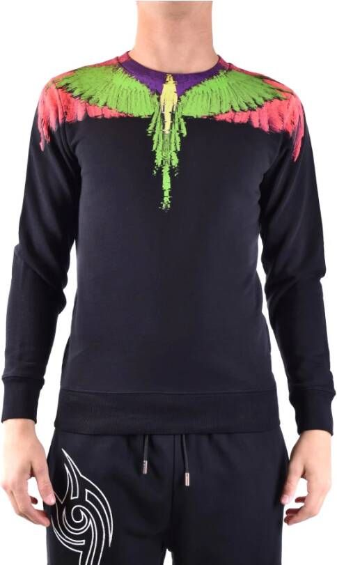 Marcelo Burlon Trainingsshirt Comfortabel en Stijlvol Zwart Heren