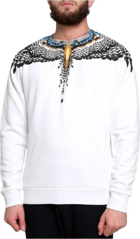 Marcelo Burlon Trainingsshirt Gevleugelde Stijl Wit Heren