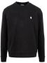 Marcelo Burlon Zwarte Katoenen Sweatshirt met Logo Print Black Heren - Thumbnail 3
