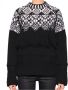 Marcelo Burlon Trainingsshirt Gezellig en Stijlvol Chachai Sweater Zwart Dames - Thumbnail 1