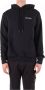 Marcelo Burlon Zwarte Katoenen Sweatshirt met Capuchon Black Heren - Thumbnail 3