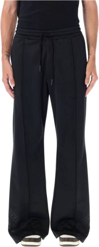 Marcelo Burlon Zwarte Bandana Flair Track Pants Zwart Heren