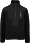 Marcelo Burlon Zwarte Fleece Jas met County Logo Zwart Heren - Thumbnail 1