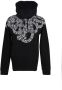 Marcelo Burlon Gedrukte Hoodie met Slangen Vleugel Print Black Heren - Thumbnail 5